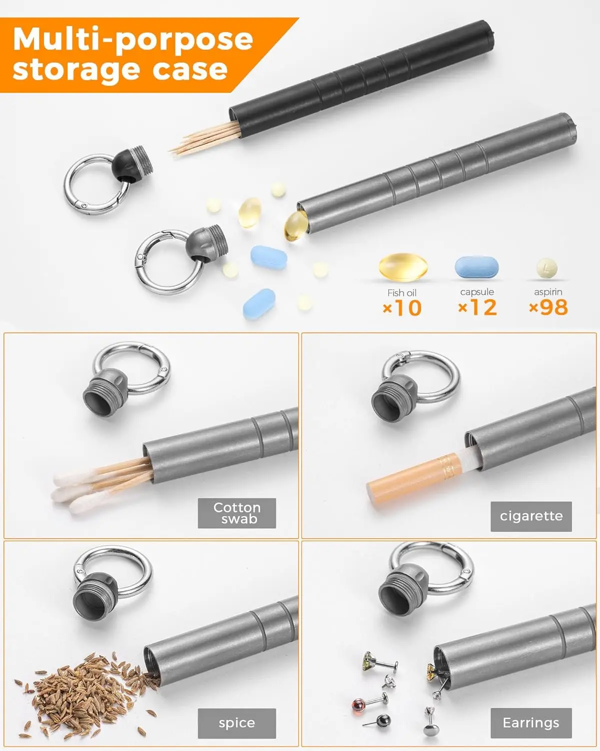 Держатель для таблеток tisur с зубочисткой - Фотография_4