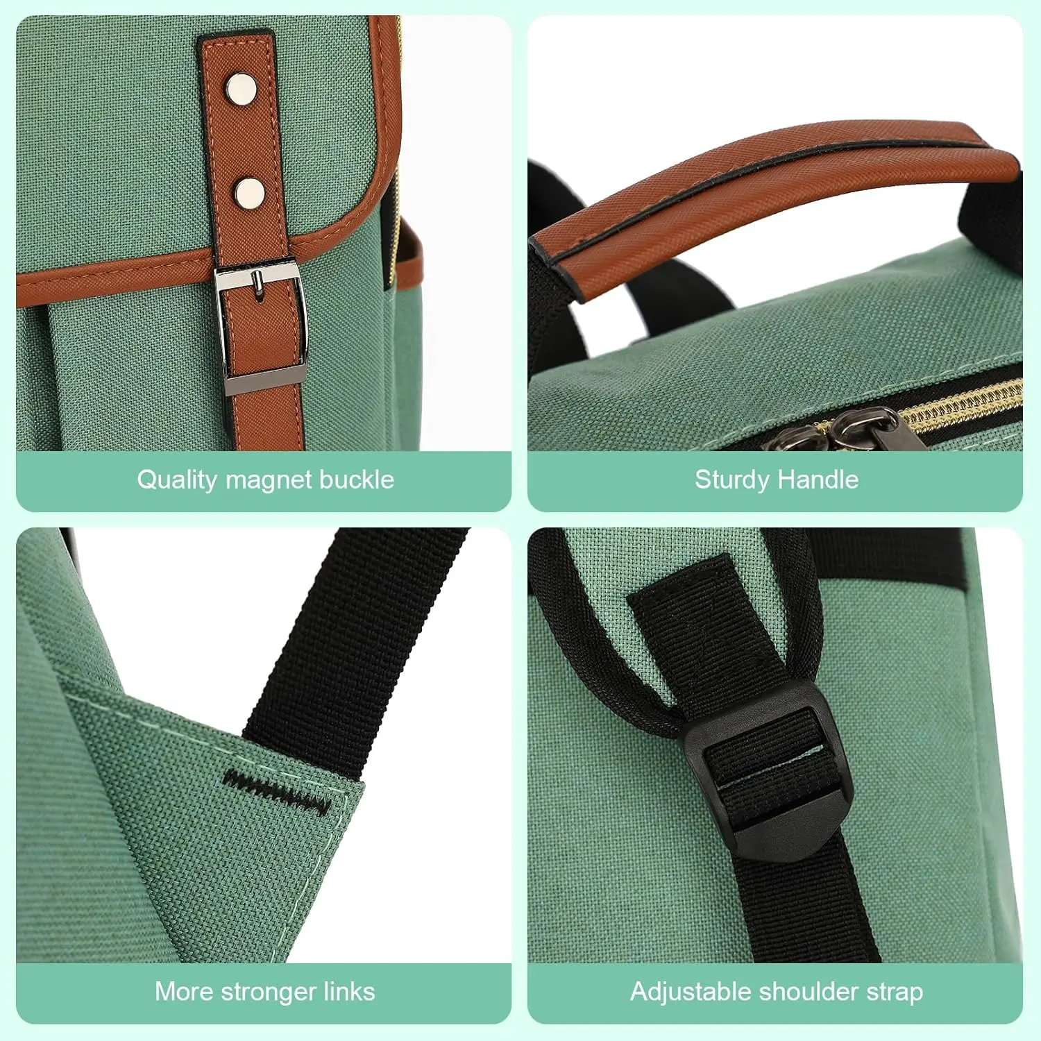 Neoreal винтажный рюкзак для ноутбука для путешествий - Фотография_6