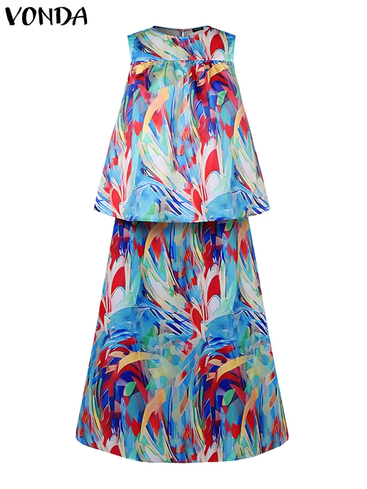 Плюс размер 5xl vonda макси-юбка - Фотография_5