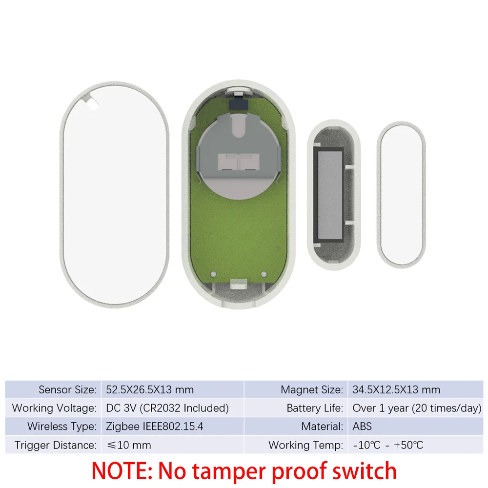 Zigbee датчик двери датчик окна - Фотография_6