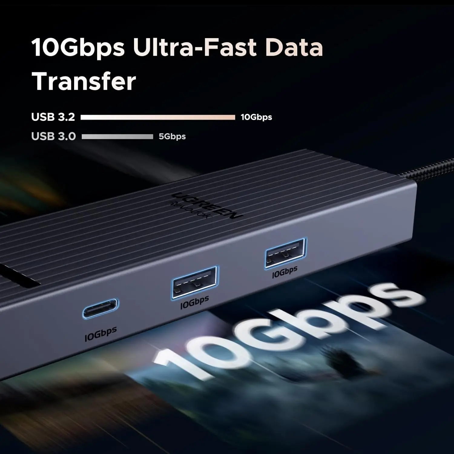Ugreen revodok pro 6 в 1 usb c-концентратор - Фотография_4