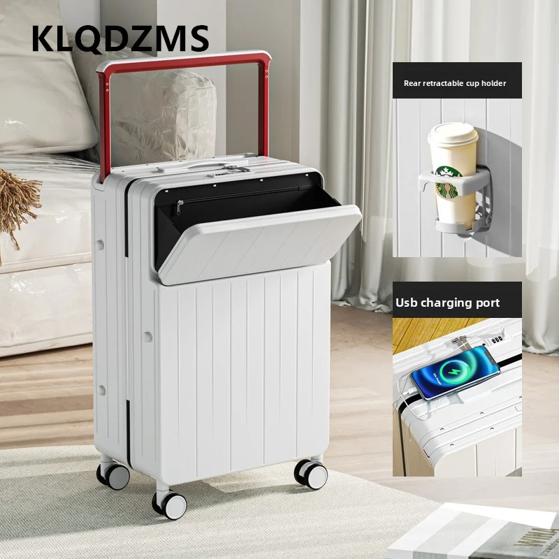 Klqdzms многофункциональный чемодан с передним отверстием - Фотография_3