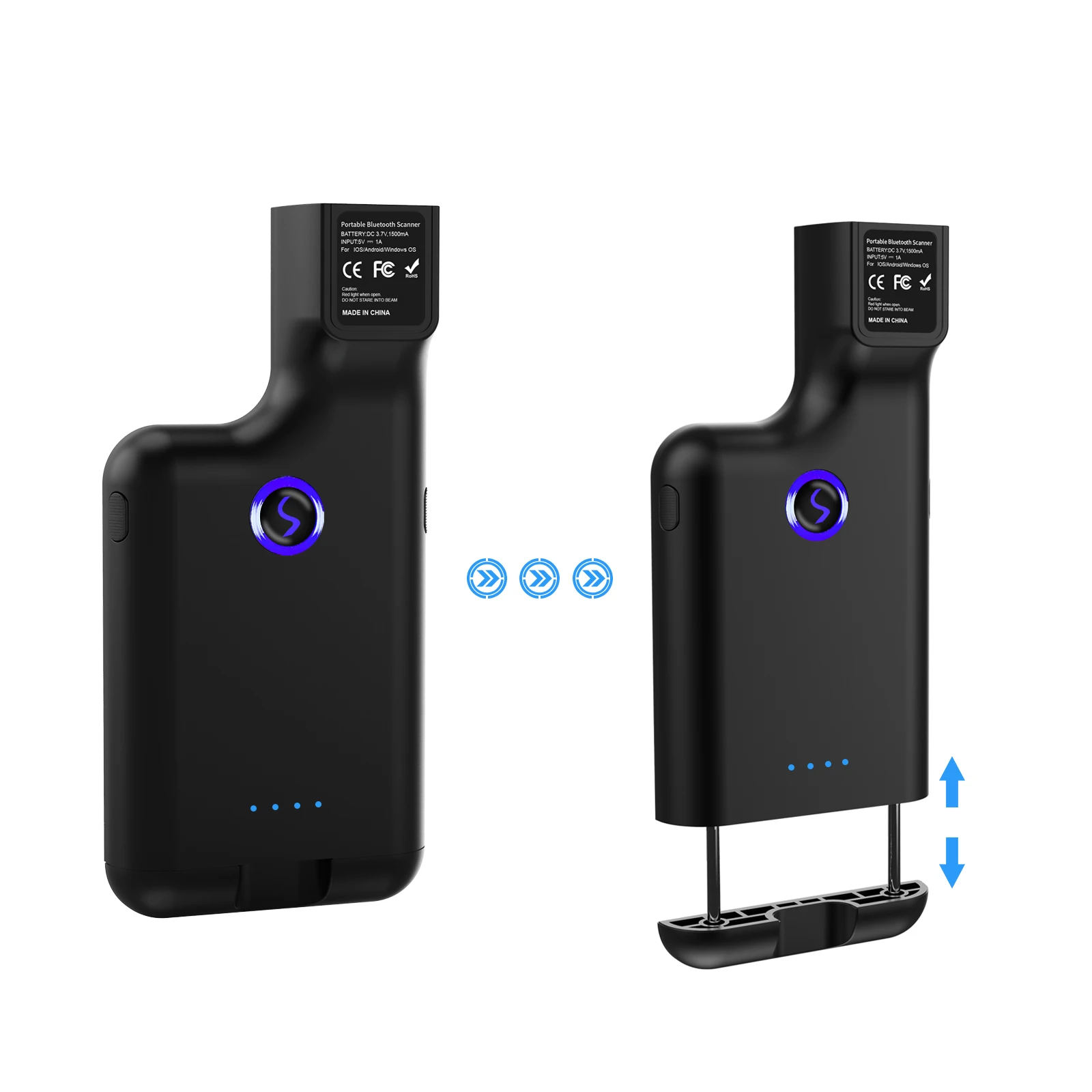 Jeeston bx75 портативный 2d беспроводной - Фотография_2