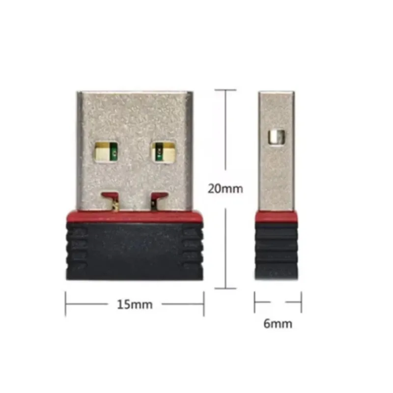 Мини-usb-адаптер wi-fi 150 мбит/с — беспроводной ключ 802.11n для пк - Фотография_6