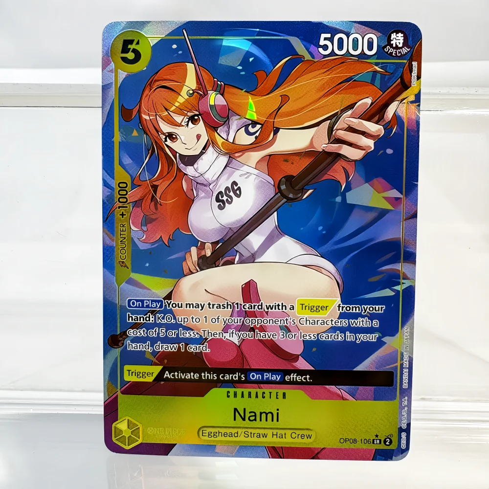 Аниме one piece opcg card английская - Фотография_4