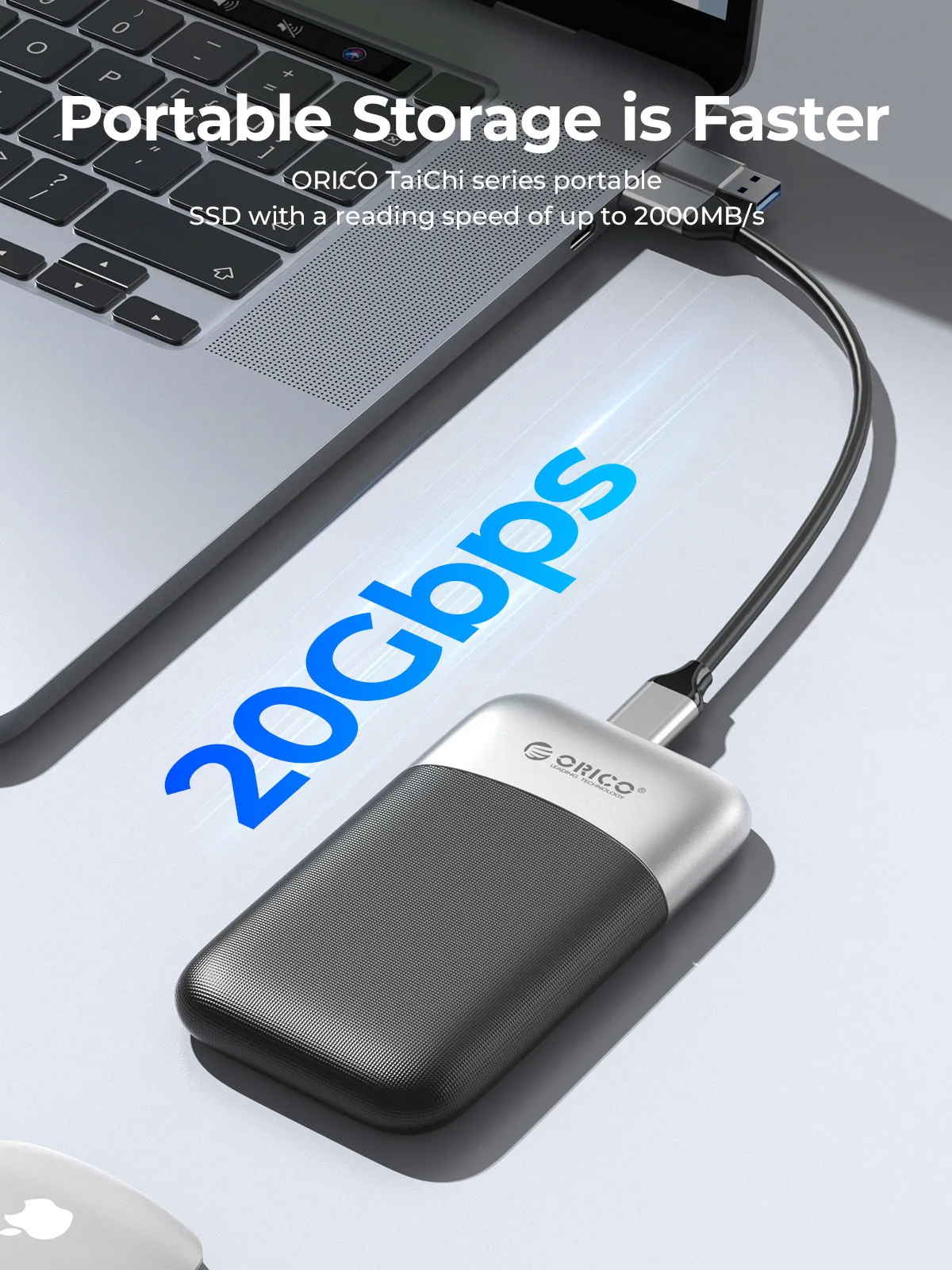 Портативный твердотельный накопитель orico - Фотография_4