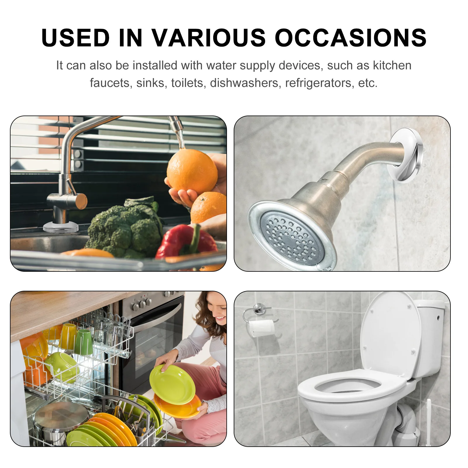 Настенный фланец для душа - Фотография_5