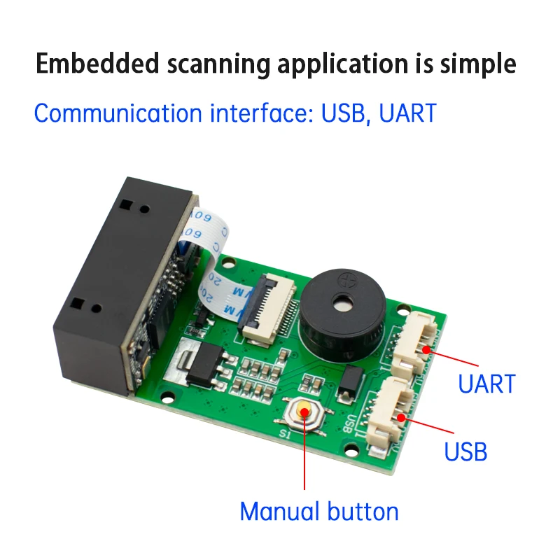 Gm67 1d/2d usb uart - Фотография_3