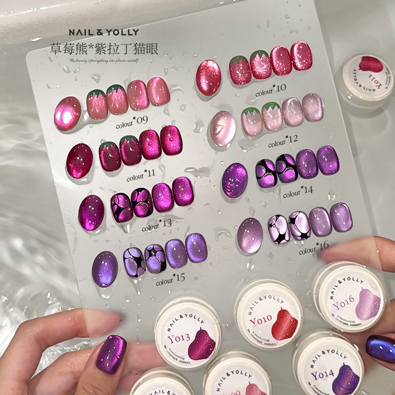 Nail & yolly новые блестящие