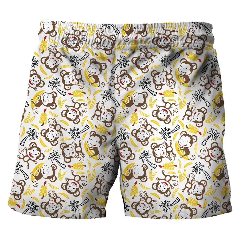 Летние мужские повседневные пляжные шорты - Фотография_4