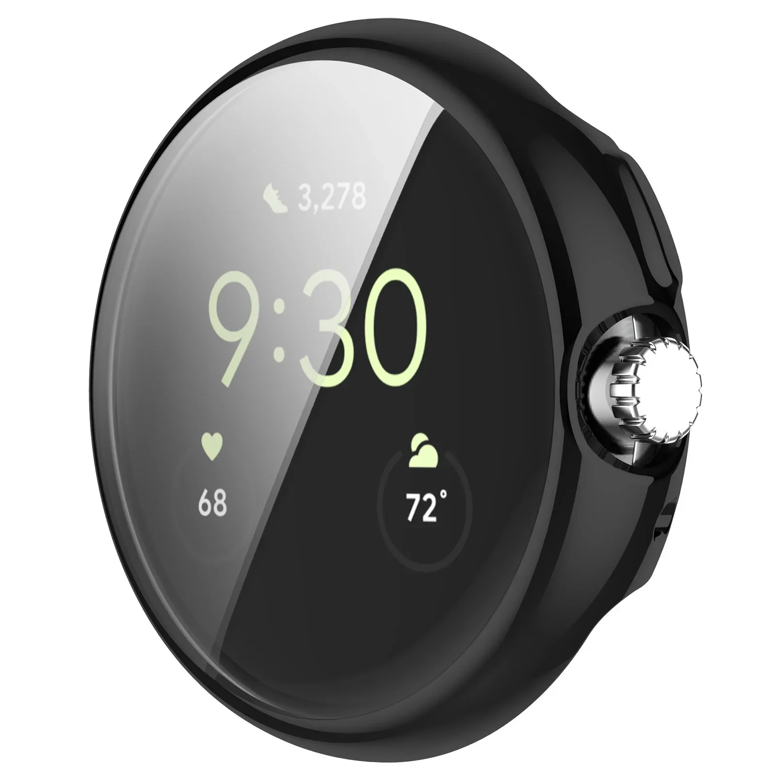 Чехол класса с покрытием для google pixel watch 3 2 1 - Фотография_5