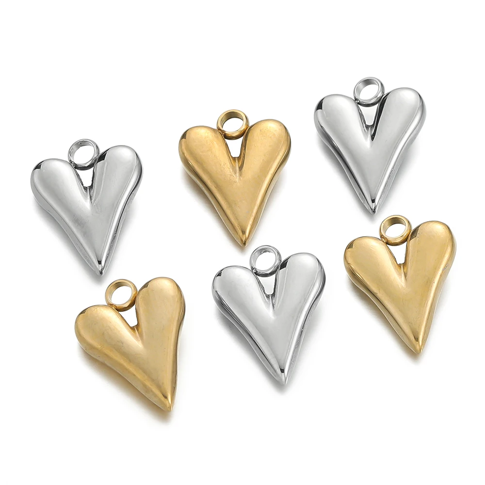 Подвески в форме сердца из нержавеющей стали - Фотография_5