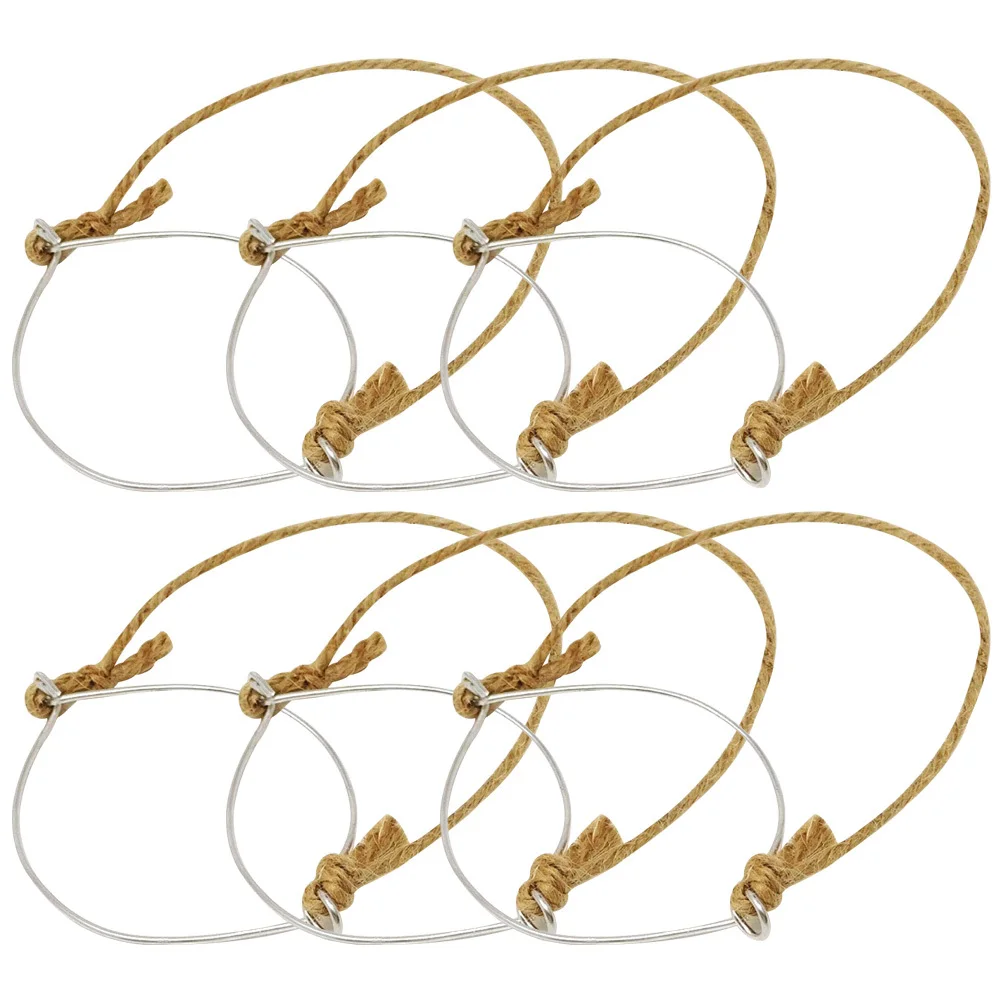 Винтажные вешалки из мешковины - Фотография_4