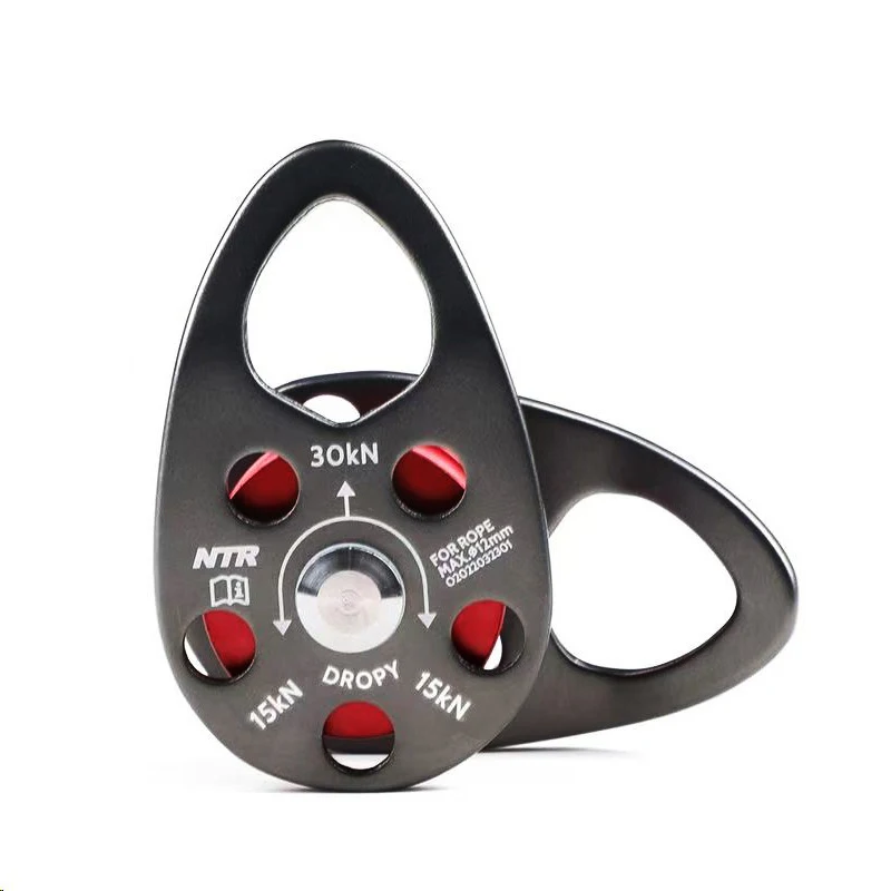 Шкив для скалолазания из алюминиевого сплава ​ боковой поворотный шкив - Фотография_3