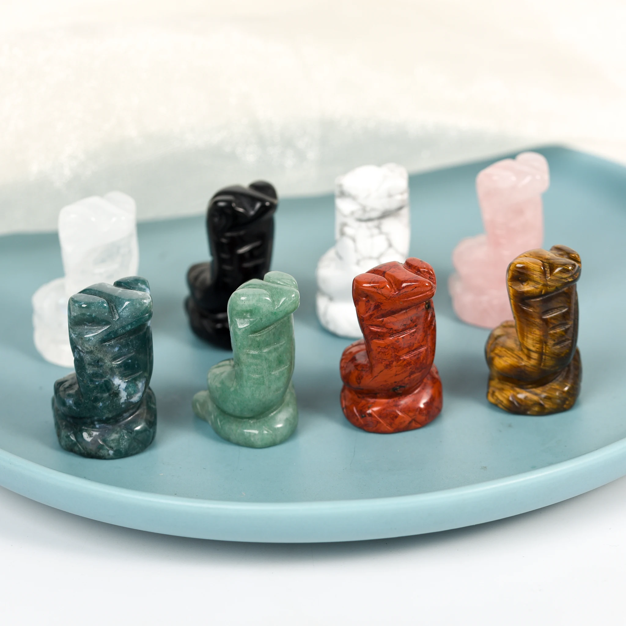 Хрустальная резьба в виде змеи - Фотография_4