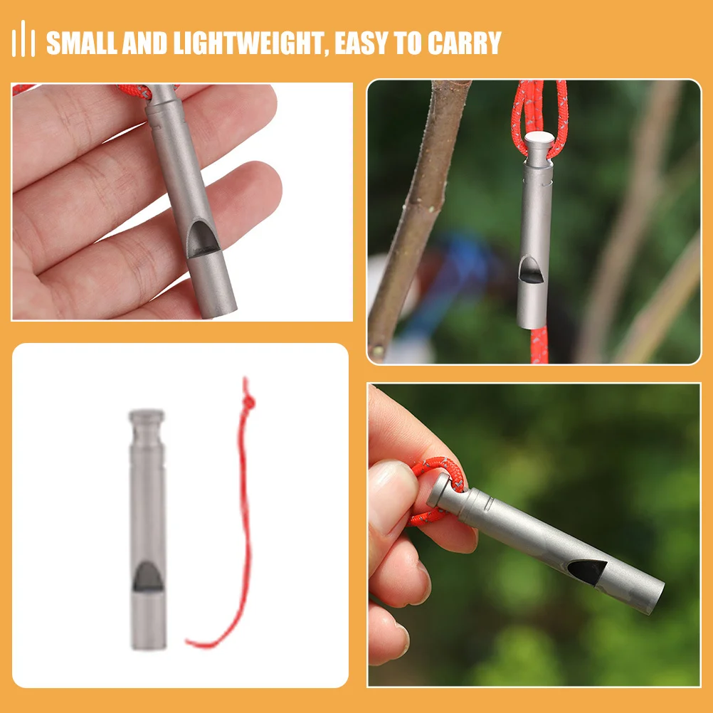 Титановый аварийный свисток для выживания - Фотография_3