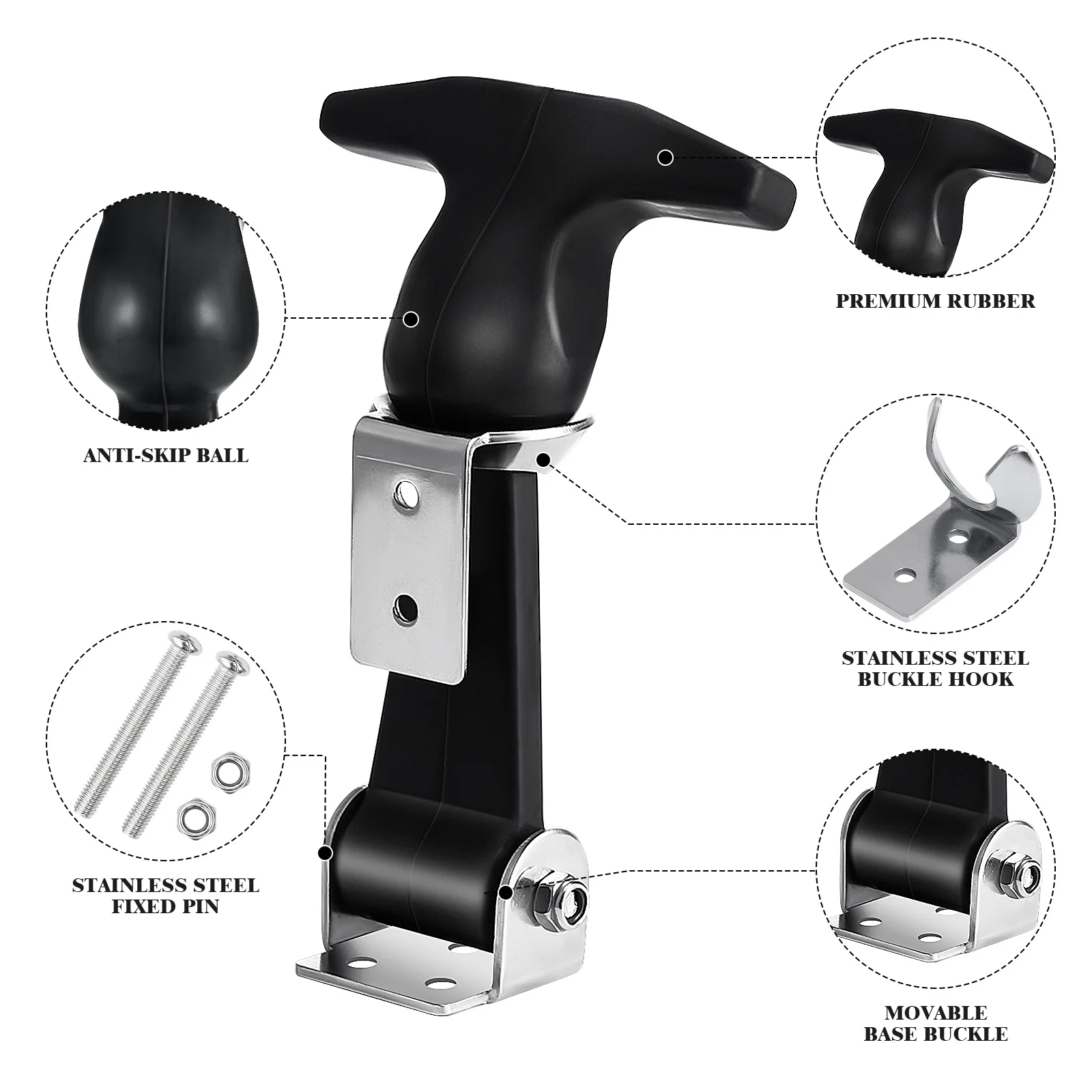 Эластичная резиновая защелка капота - Фотография_5