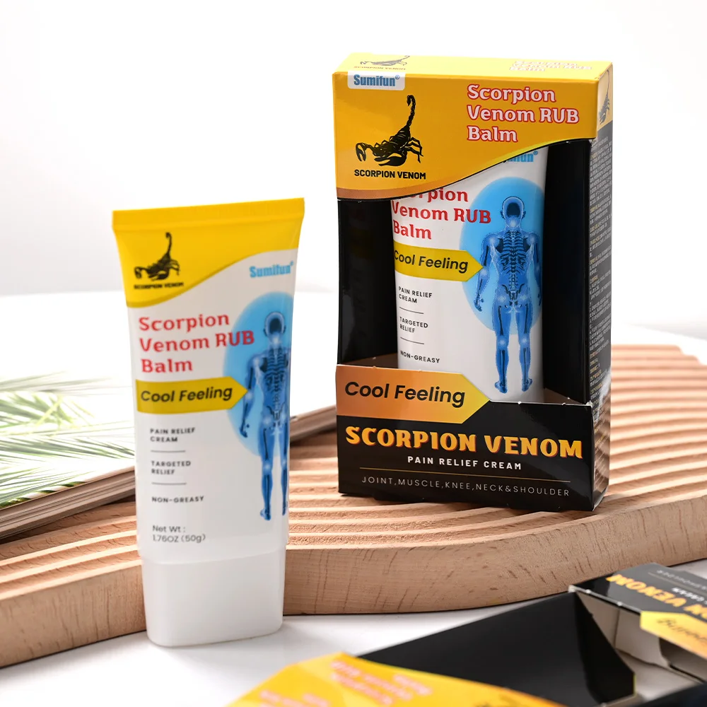Sumifun обезболивающий крем с ядом скорпиона - Фотография_6