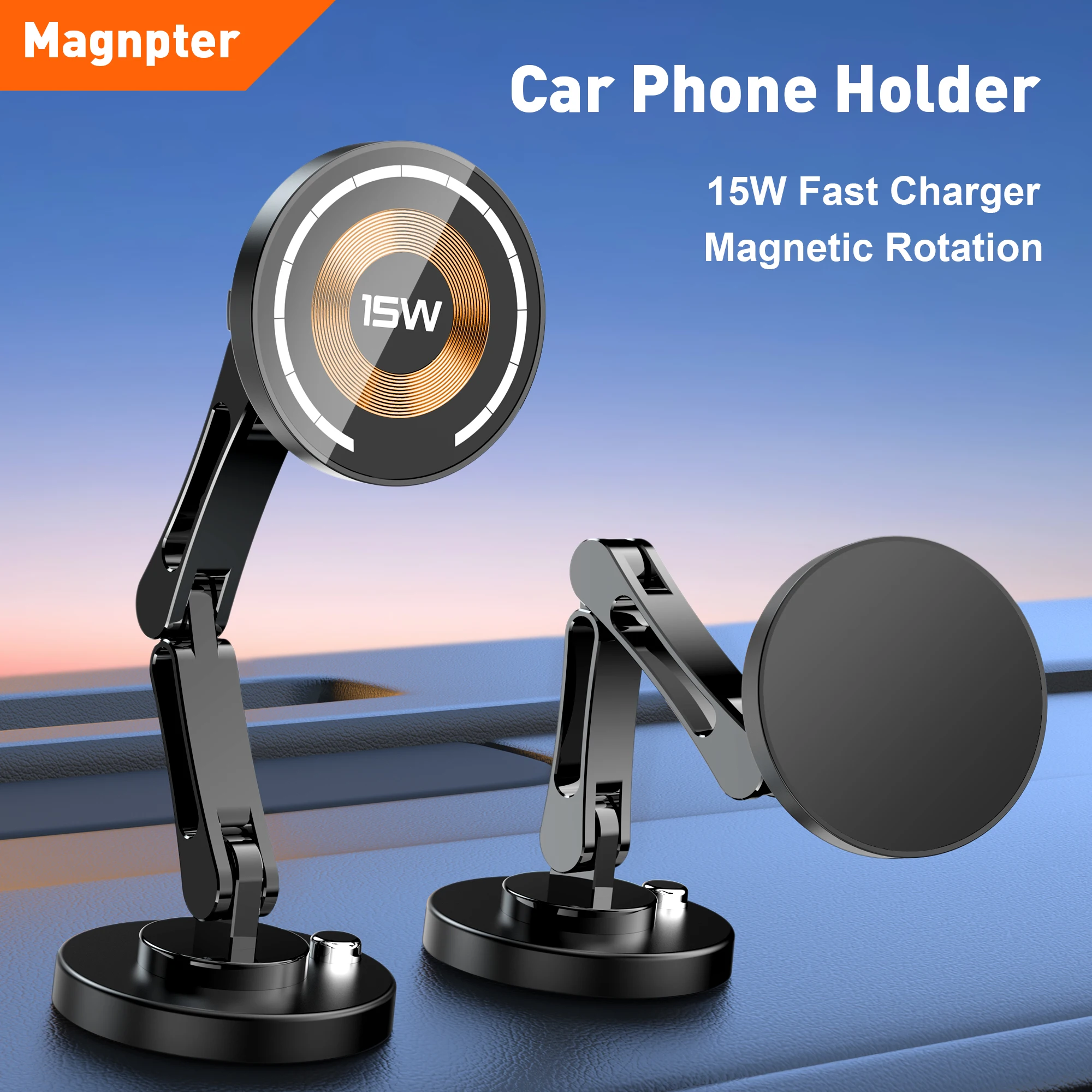 Магнитный автомобильный держатель - Фотография_2