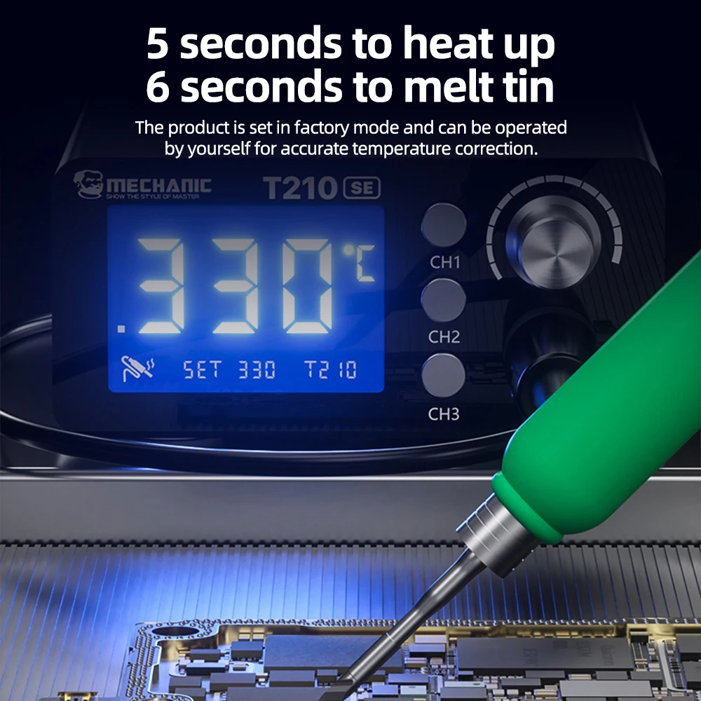 Mechanic t210 se умная паяльная - Фотография_2