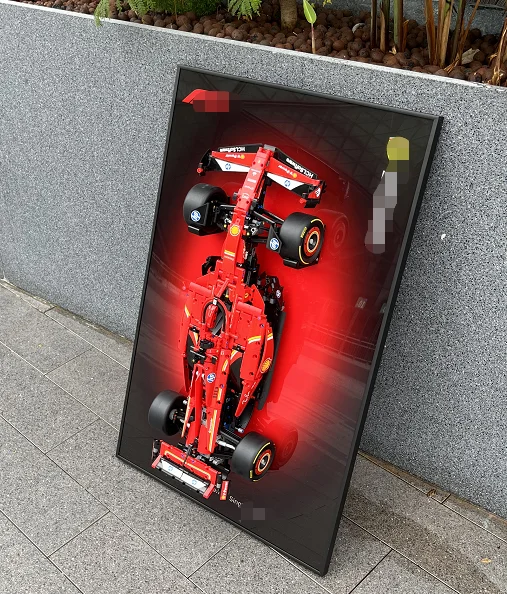 Настенная панель для дисплея для lego 42207 ferrari sf-24 f1 - Фотография_3