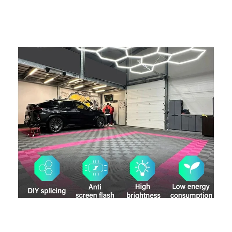 Shgo-honeycomb led diy гаражный - Фотография_4