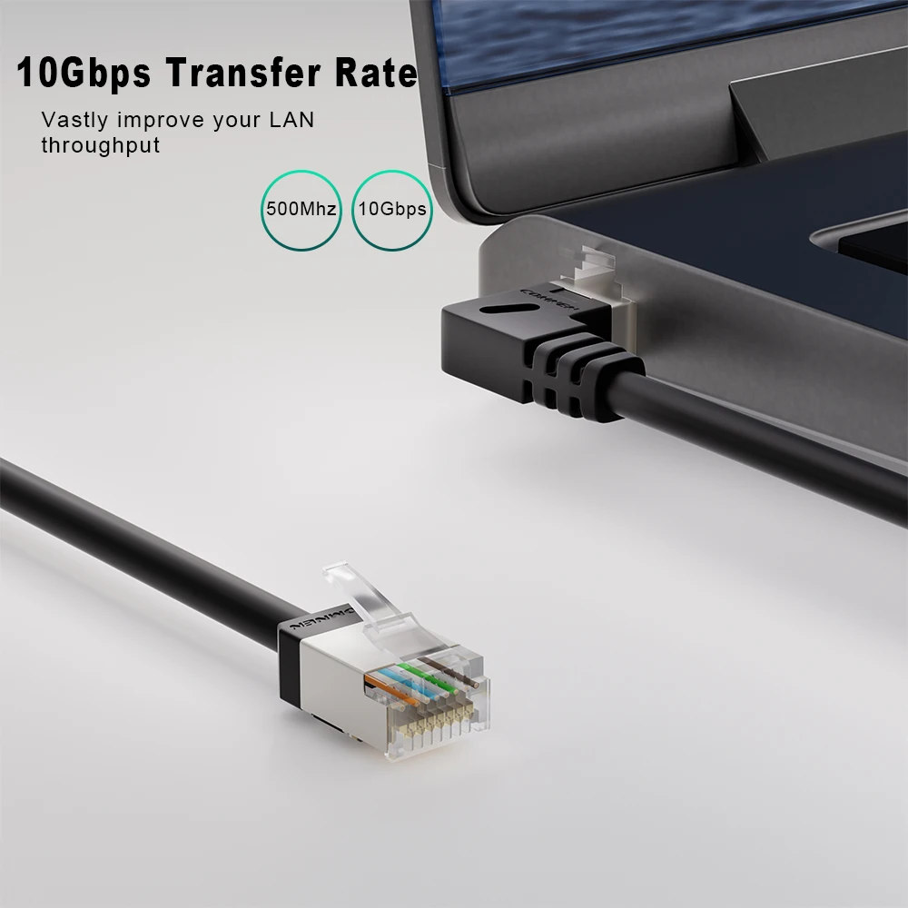 Кабель comnen ethernet rj45 cat6a - Фотография_4
