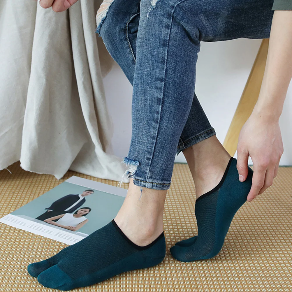 5 пар невидимых летних сетчатых носков в японском стиле