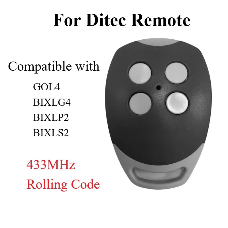 Для ditec bixls2 bixlp2 gol4 bixlg4 433 мгц непрерывный код ditec