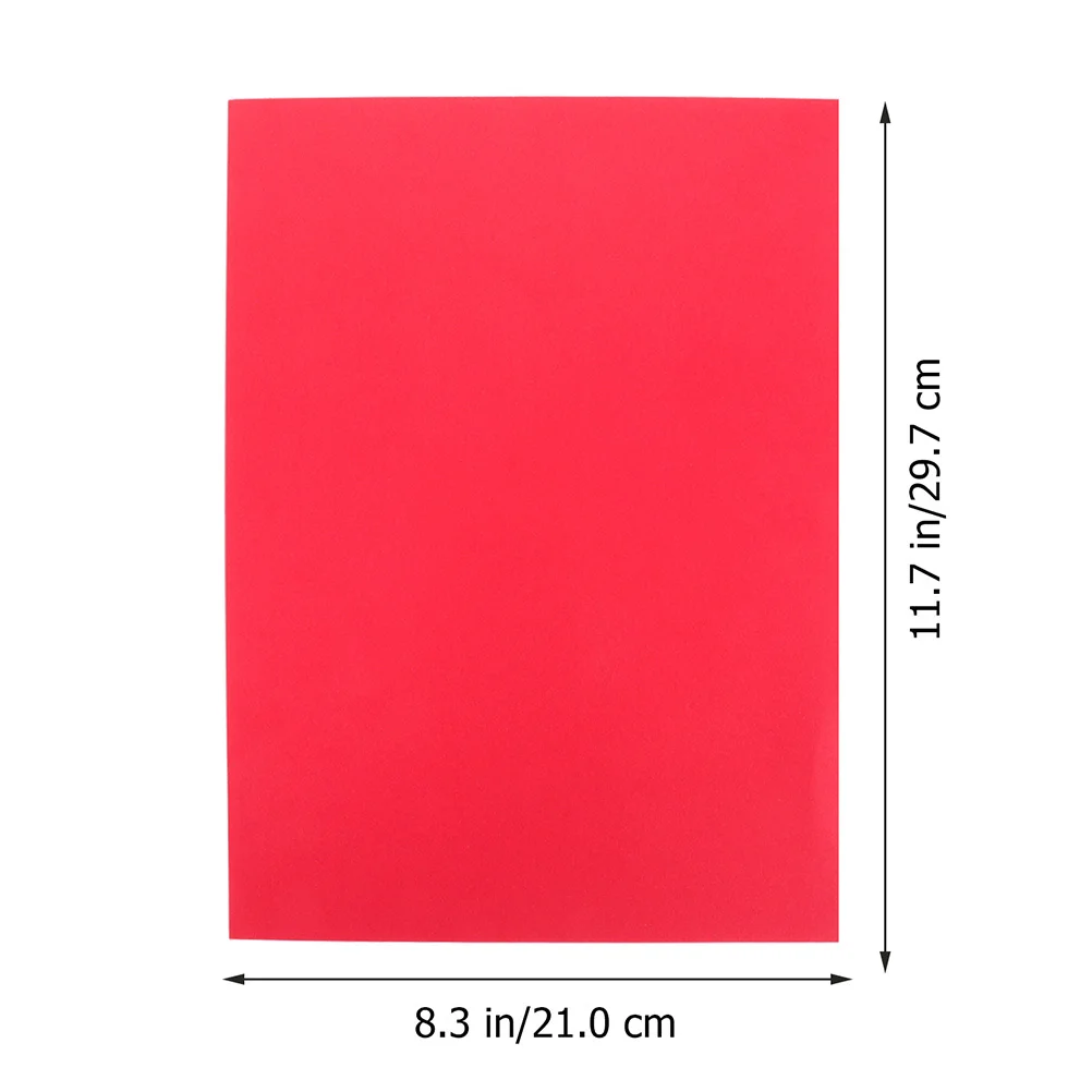 100 листов цветной картонной бумаги для рукоделия - Фотография_2