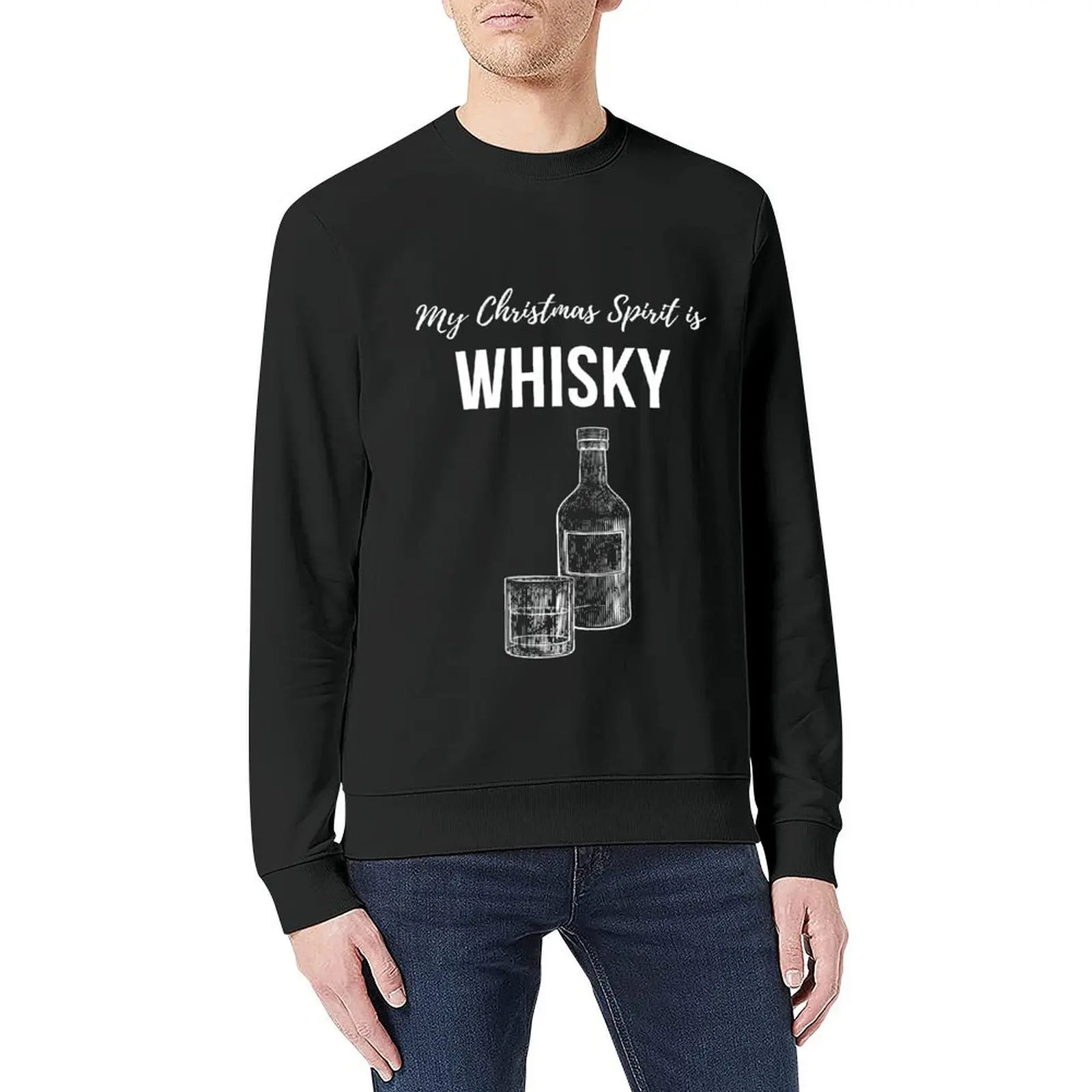 Пуловер my christmas spirit is whisky - Фотография_5