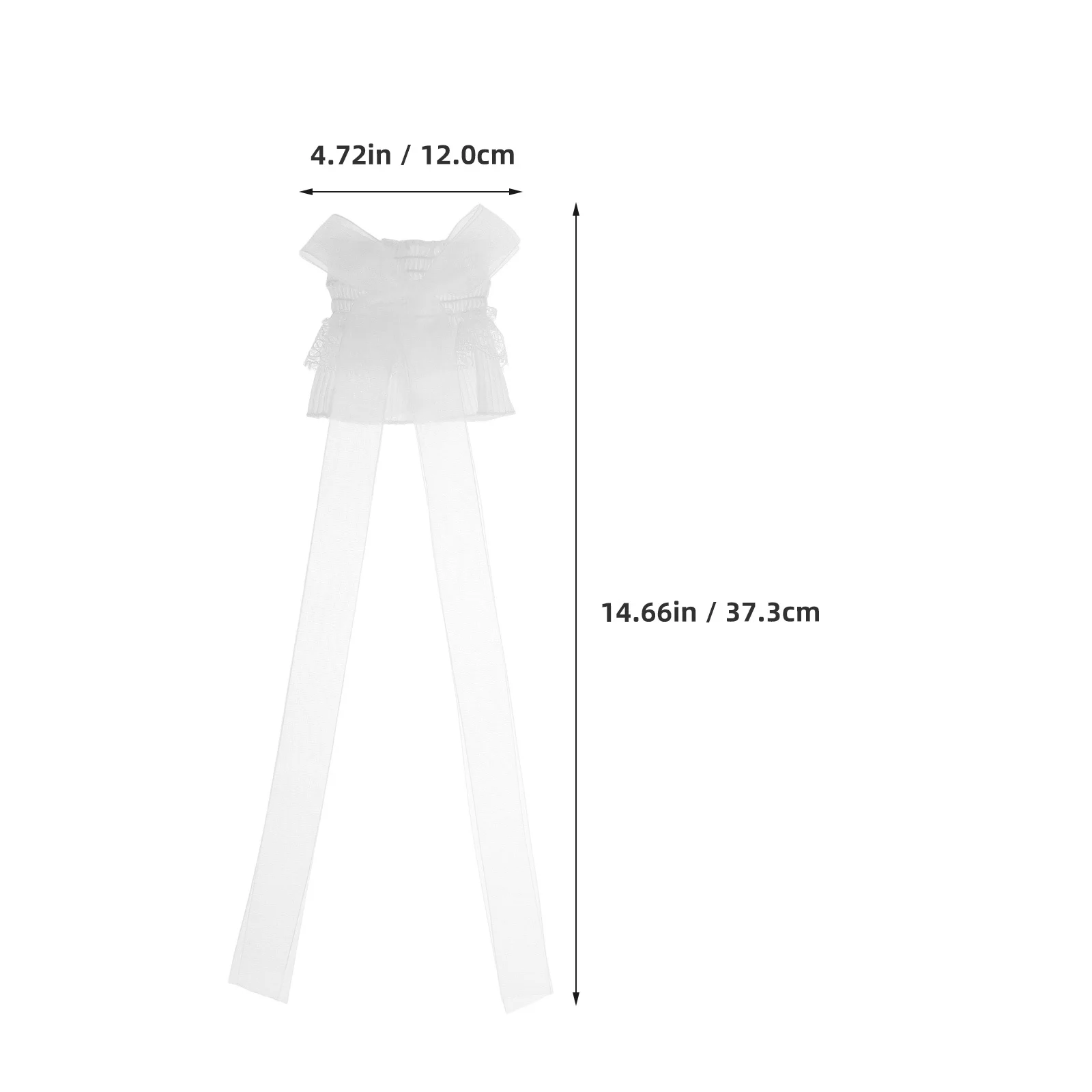 1 пара кружевных манжет в стиле лолиты с бантом - Фотография_2