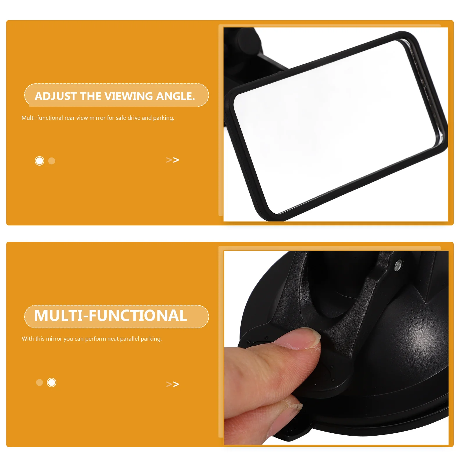 Квадратное зеркало для слепых зон из абс-пластика