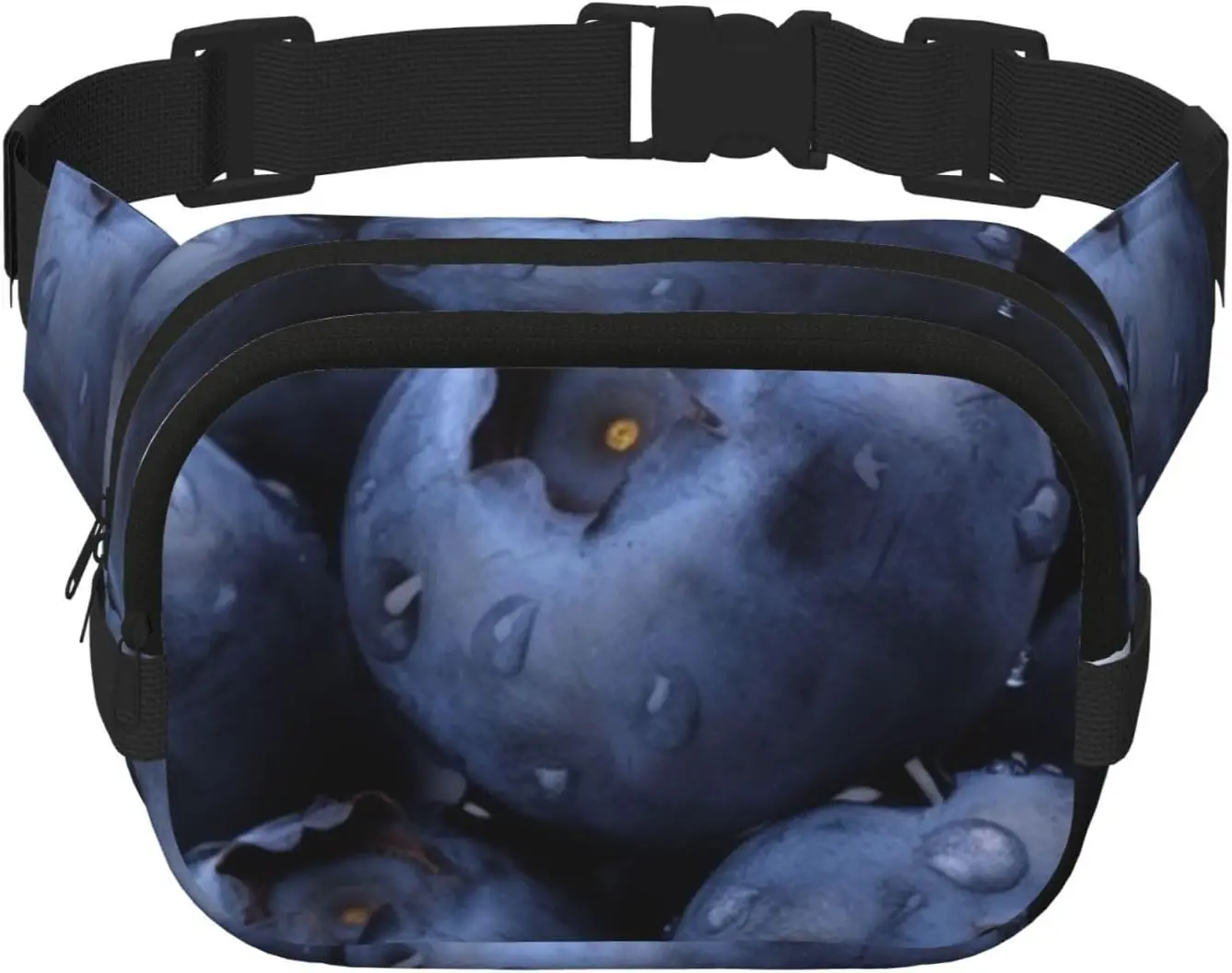 Черничные поясные сумки для мужчин и женщин