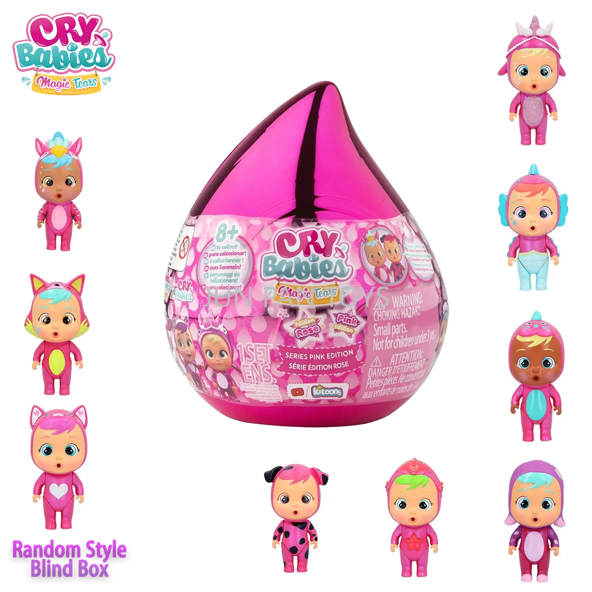 Cry babies magic tears pink edition - серия special edition