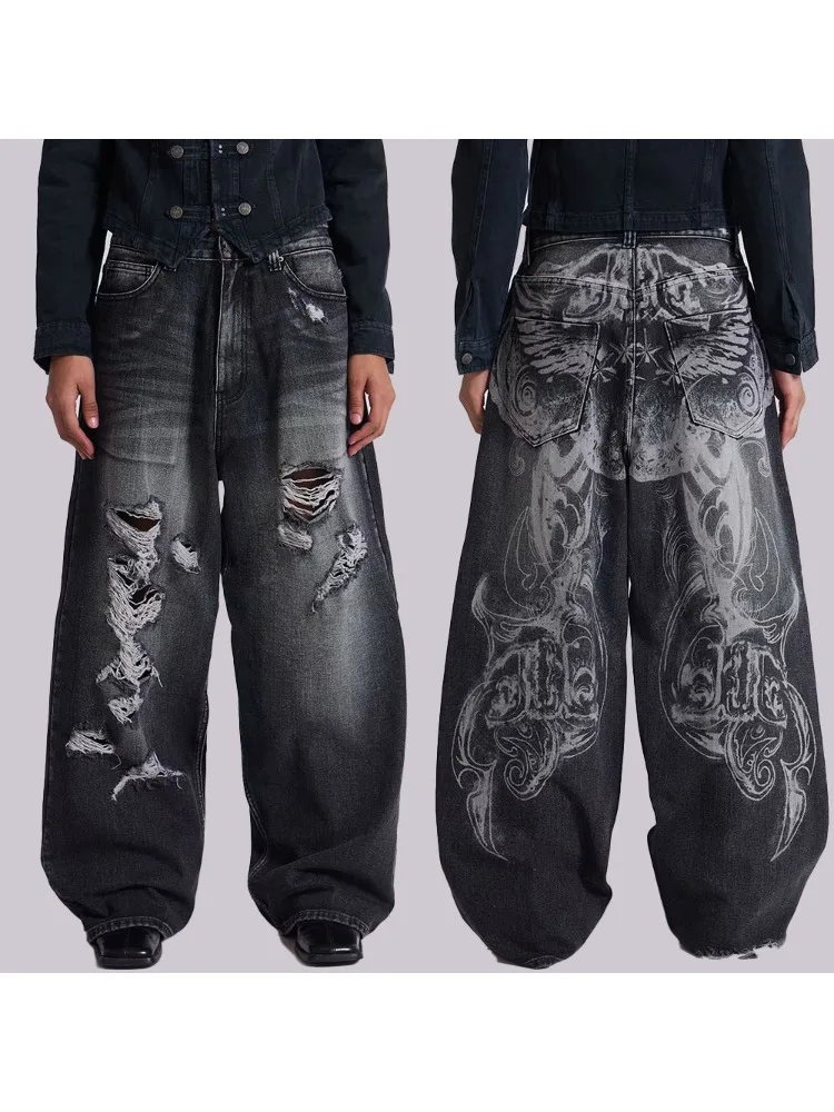 Houzhou y2k готические винтажные - Фотография_4