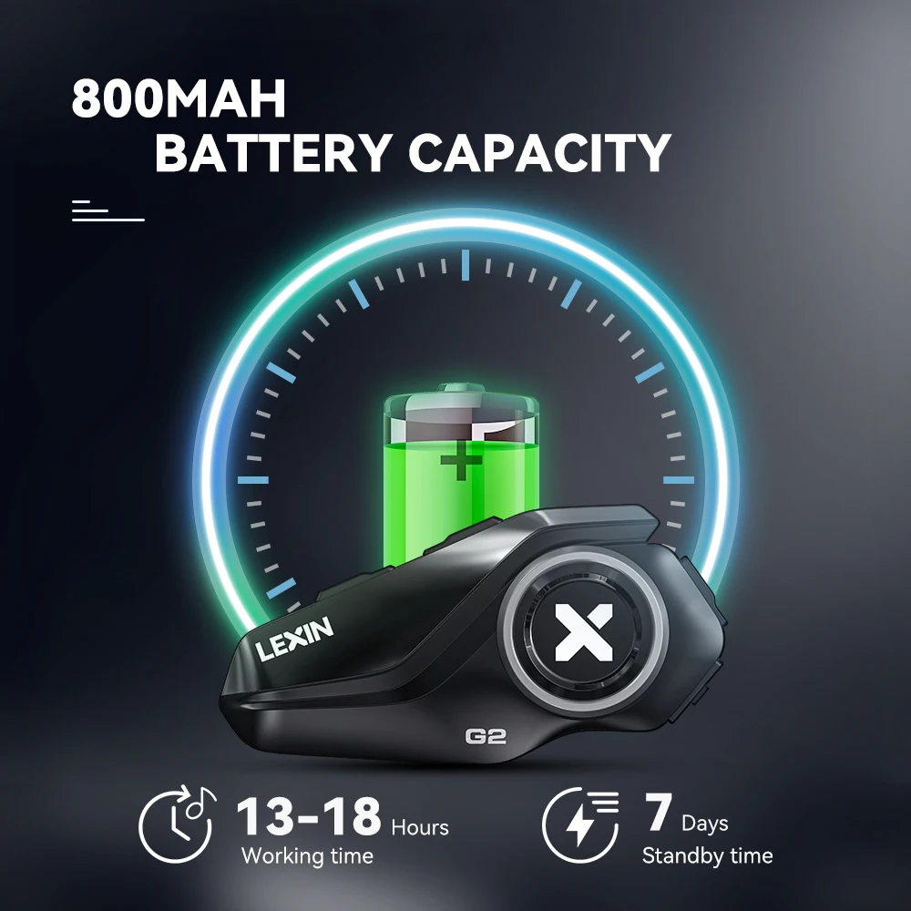 Lexin-g2p мотоциклетный шлем bluetooth-домофон - Фотография_6