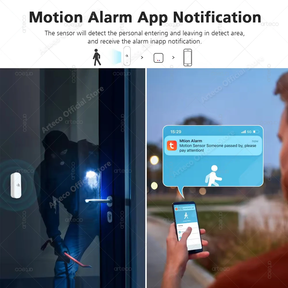 Датчик движения человека zigbee - Фотография_5