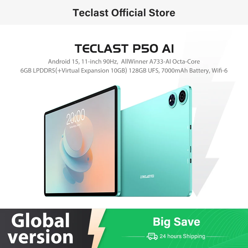 【новинка】планшет android 15 teclast p50ai
