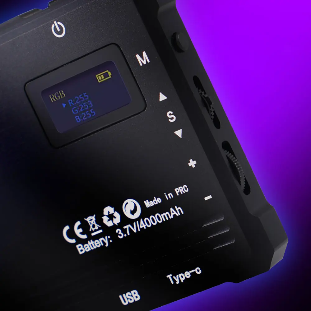 Miaotu vl80 светодиодный rgb светильник для видеосъемки - Фотография_4