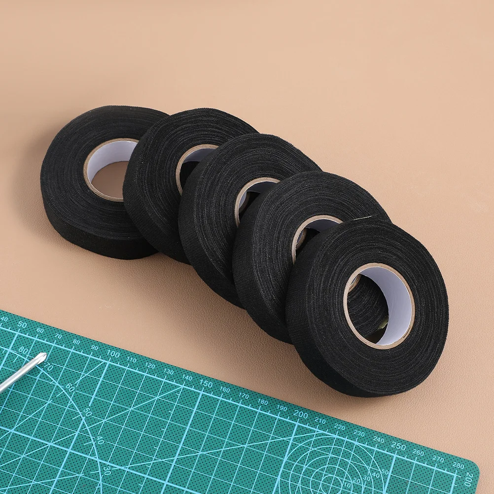 2 рулона черной высокотемпературной тканевой ленты - Фотография_6