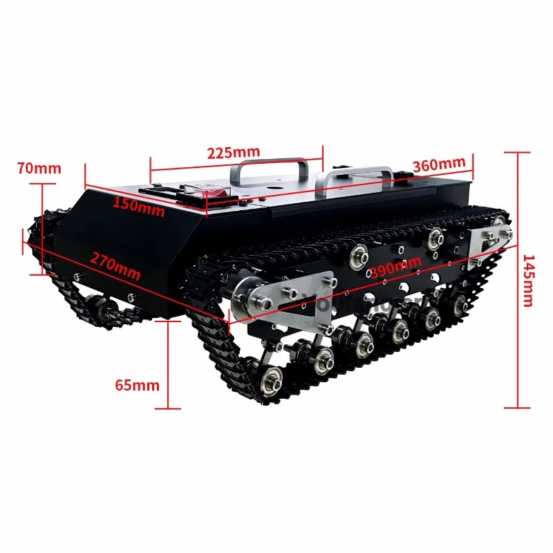 Грузоподъемность rc tank chassis - Фотография_6