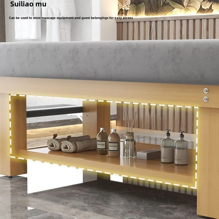 Массажная кровать из цельного дерева - Фотография_3