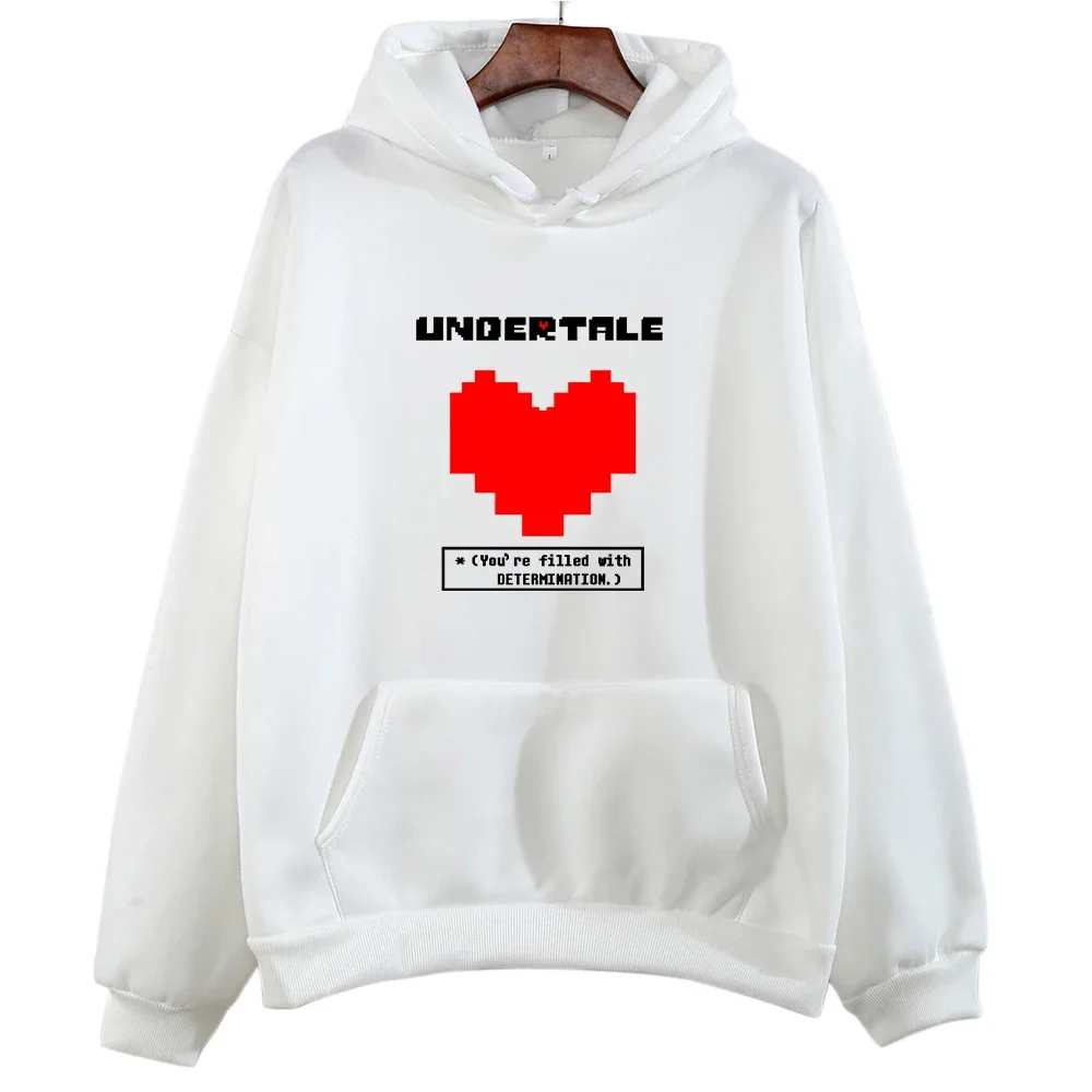 Толстовки с капюшоном undertale game you're filled with determination - Фотография_2