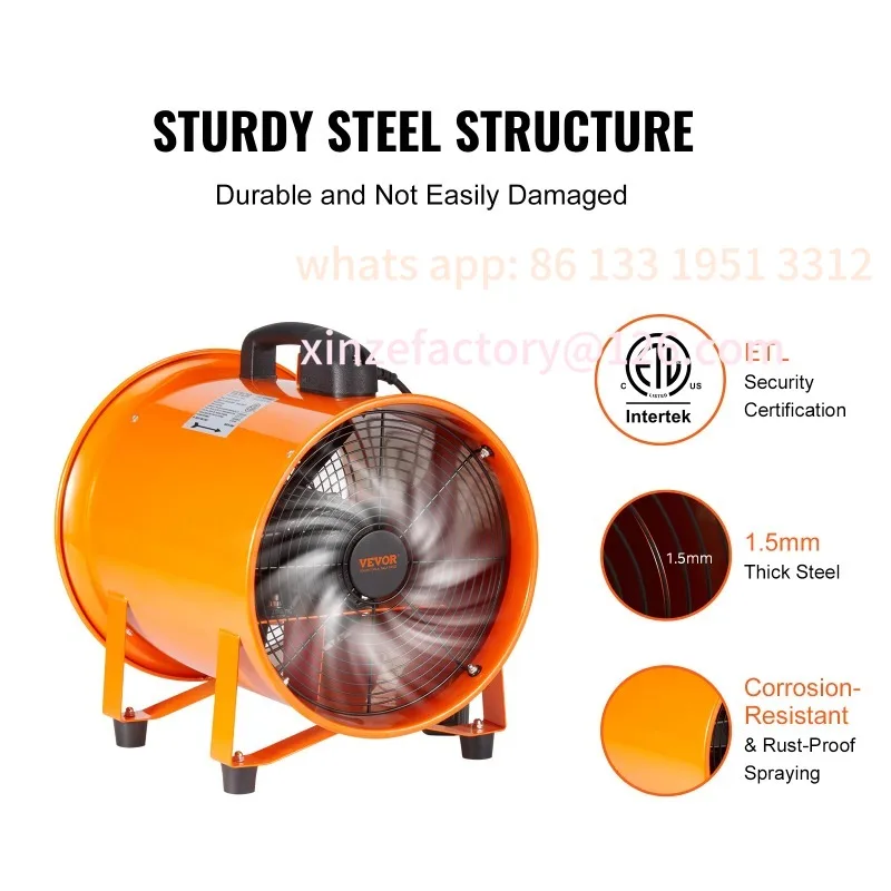 Настраиваемый воздуховод с канальным шлангом из пвх 10 м