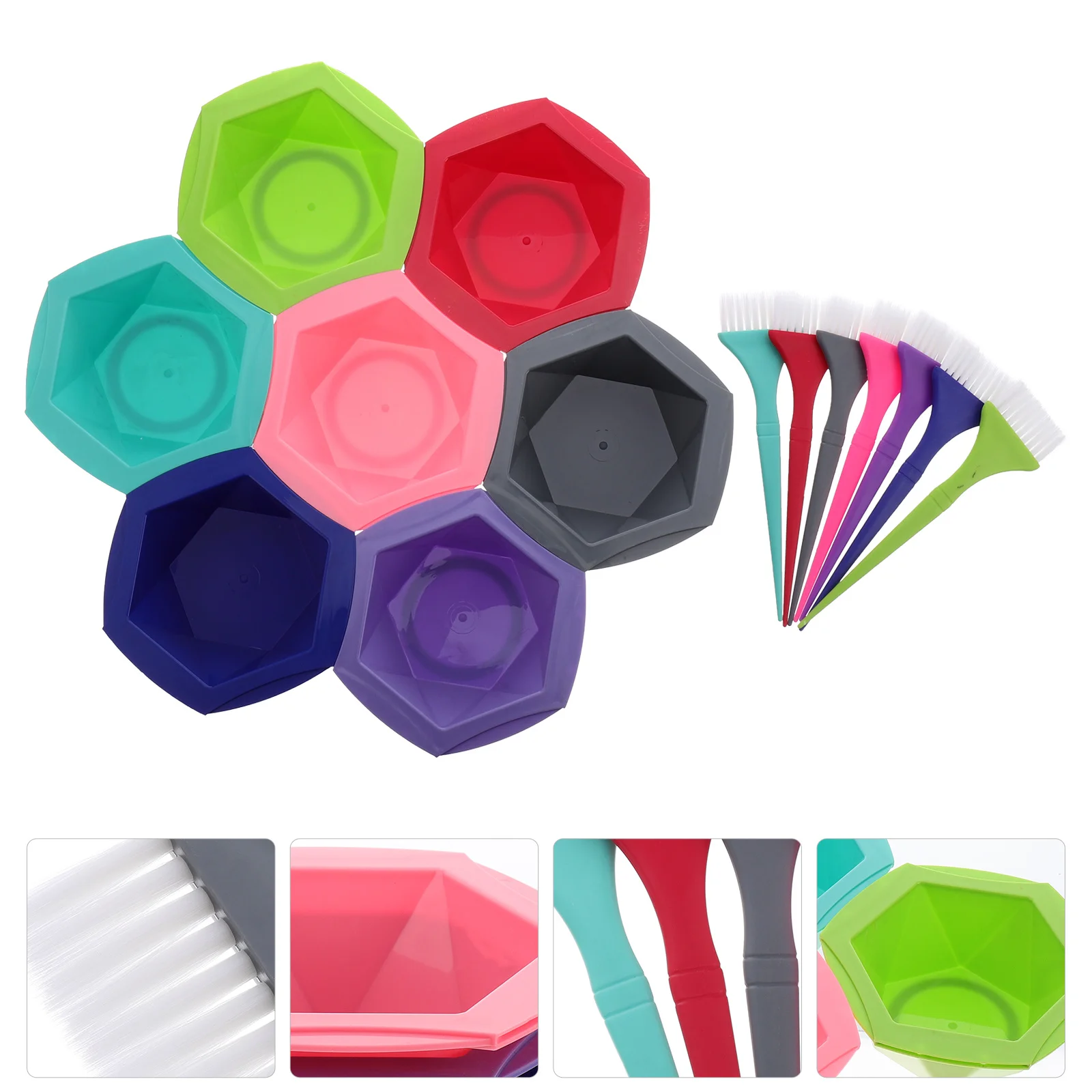 7 комплектов, набор для краски для волос - Фотография_2