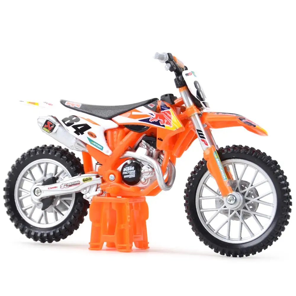 Модель мотоцикла bburago 1:18 ktm 450