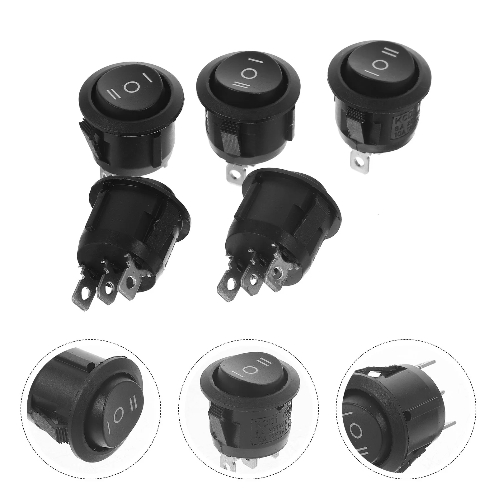 23 мм круглый кулисный кнопочный - Фотография_2