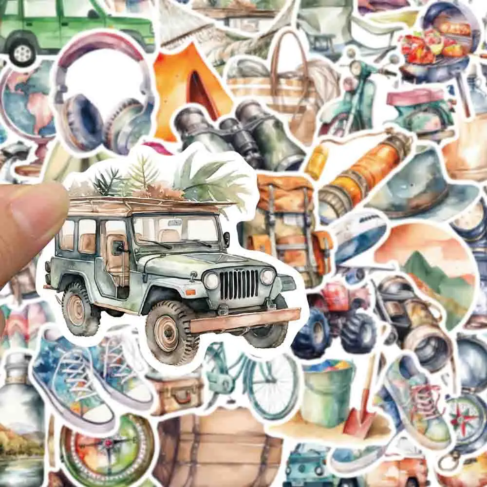 Ins стиль акварельные мультяшные - Фотография_4