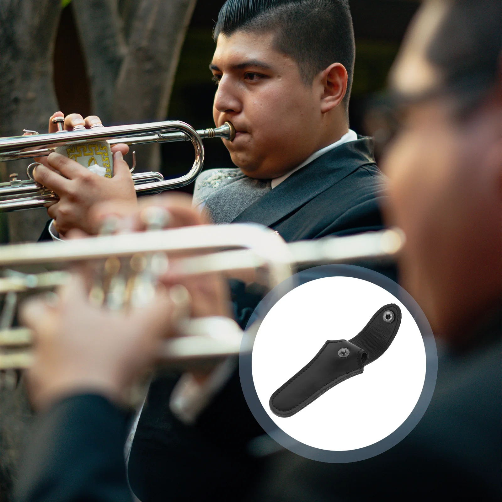 Защитная сумка для мундштука для трубных рожковых инструментов - Фотография_3